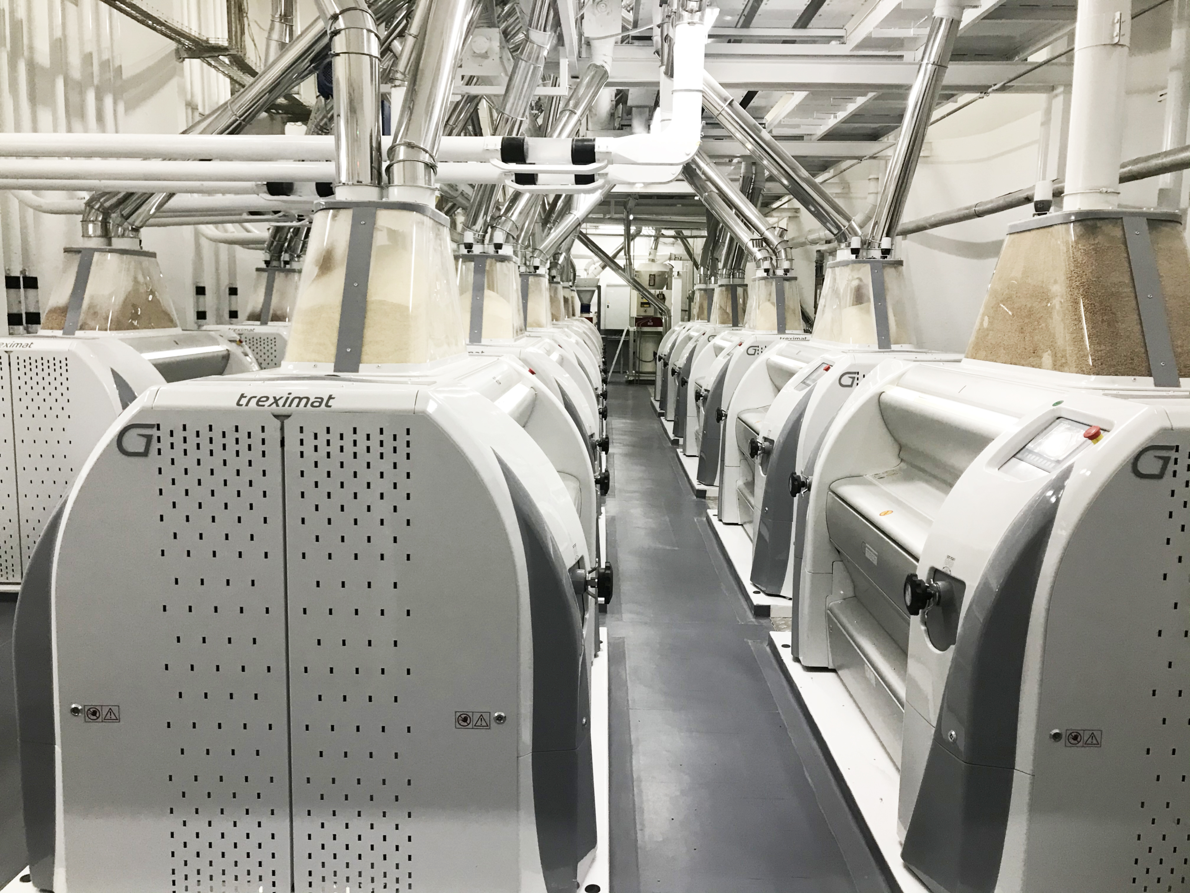 GMach News 300 TPD Capacity Flour Mill is Started to Running in Mitrovic, SERBIA